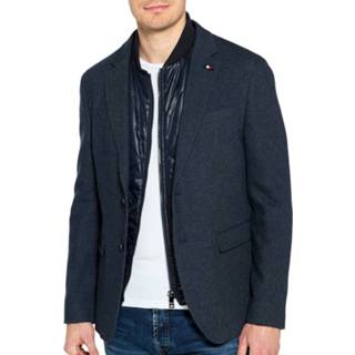 👉 Tommy Hilfiger Colbert Slim fit in blauw voor Heren, grootte: 52