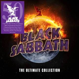 👉 Goud vinyl zwart ULTIMATE.. -COLOURED- .. COLLECTION / 180GR. GOLD VINYL. BLACK SABBATH, LP 4050538629347