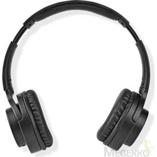 👉 Draadloze koptelefoon zwart | Bluetooth ® Op het oor Opvouwbaar Ruisonderdrukking 5412810328512