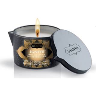 👉 Massagekaars One Size wit Massage Kaars - Vanilla Sandalwood 739122102261