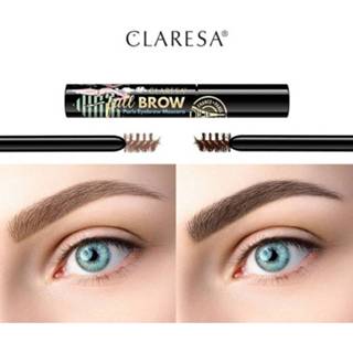 👉 Mascara bruin One Size GeenKleur Claresa Full Brow Eyebrow Donker 8720246142785