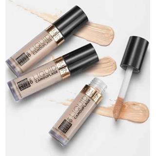 👉 Concealer One Size GeenKleur Eveline Cosmetics Liquid Camouflage #03 Vanilla 5ml. 5901761997491