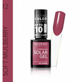 👉 Nagellak gel One Size rood REVERS® 3in1 Solar 12ml. - #37 Strawberry 5902815112334