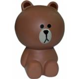 👉 Spaarpot keramiek One Size bruin Blueprint Collections Ltd Line Friends 5055918633364