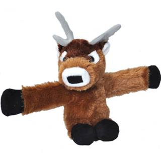 Knuffel bruin zwart pluche One Size Wild Republic rendier junior 20 cm bruin/zwart 92389224931