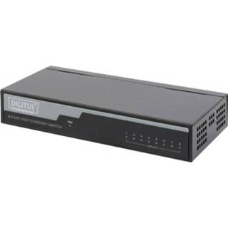 👉 Netwerk-switch Digitus DN-60012 Netwerk switch RJ45 8 poorten 10 / 100 Mbit/s 4016032430445