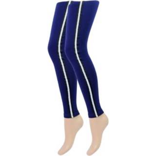 👉 Kinderlegging - Streep - Blauw - Katoen