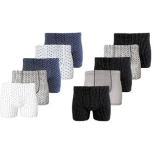 👉 Boxershort multicolor katoen XL meerkleurig Boxershorts 10 Pack - Casual/Motief 7432030035043