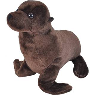 Knuffel bruin pluche One Size Wild Republic zeeleeuw junior 20 cm 92389224597