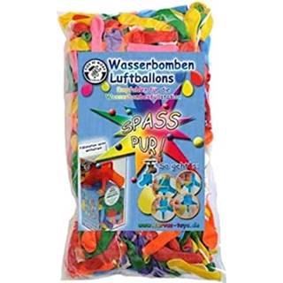 👉 Waterballon rubber One Size meerkleurig kinderen Kids At Work waterballonnen Spass junior 250 stuks 4047542721044