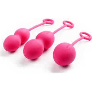 👉 One Size roze Nova Vaginaballetjes Set 6959633100783