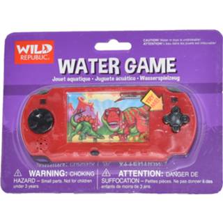 👉 Rood kunststof One Size Wild Republic watergame Dino junior 15,2 x 7,6 cm 92389115611