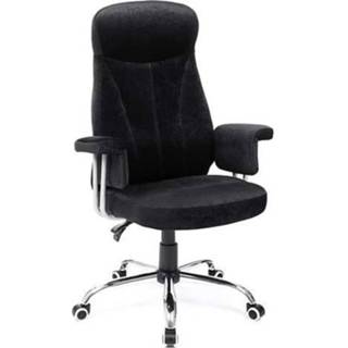 👉 Bureau stoel zwart 360 Draaibare Bureaustoel - Verstelbare zithoogte 6955880316106