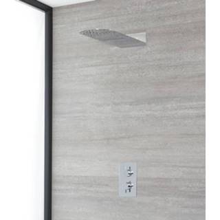 👉 Douchekop chroom messing modern thermostaatkraan como keramische schijf Doucheset Inbouw 2-Weg Thermostatisch met Omstel, Watervaleffect | 5051752865800