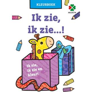 👉 Kleurboek papier One Size meerkleurig Selecta Ik zie zie! junior 30 x 21 cm 6416739568263