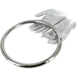 👉 One Size zilver De Shibari ring 811847018987