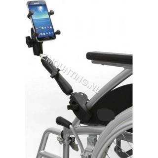 👉 Smartphone RAM Mount Tough-Claw rolstoelarm