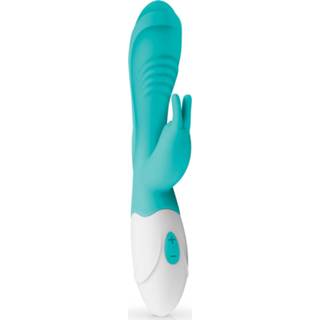 👉 Rabbit vibrator One Size turkoois Leda 8719934000698