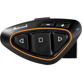 👉 Helm Midland C1230.08 BTX1 Pro 2020 Single Intercomset voor motorrijders Geschikt (helm) Universeel 8011869203527