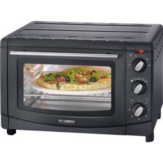 👉 Mini oven Severin TO 2068 Mini-oven Met handmatige temperatuursinstelling, Timerfunctie, Kabelgebonden, grillspies, Convectiefunctie, pizzasteen 20 l 4008146034961