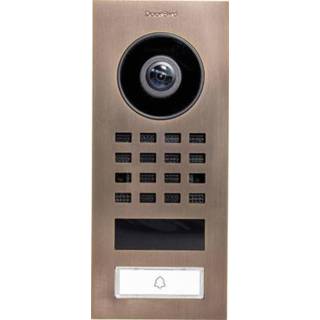 👉 DoorBird 423867437 Complete set voor Video-deurintercom via WiFi Eengezinswoning Brons 4260423867437