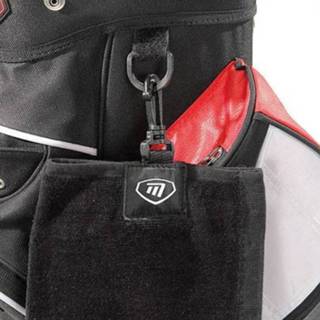 👉 Golfhanddoek zwart katoen One Size Masters Golf handdoek Tri-Fold 17.1 x 34.3 cm 5027084130367