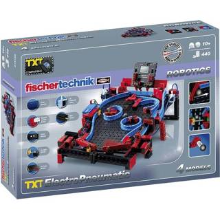 👉 Experimenteerdoos fischertechnik ROBO TXT ElectroPneumatic 516186 vanaf 10 jaar 4048962136845