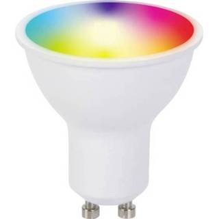 👉 Ledlamp wit TCP Smart LED-lamp, Home naslagwerk Wifi LED RGBW GU10 5 W Energielabel: A+ (A++ - E) Kleurverandering, Warm-wit 8719638018876