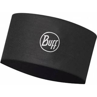 Hoofdband One Size Solid Black Buff Coolnet UV+® Headband - Hoofdbanden 8428927357014