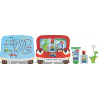 👉 Douche gel meerkleurig Eau my Dino Set EDT 50 ml + Shower & Shampoo 100 Keyring 8411114087016
