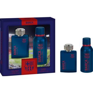 👉 Bodyspray meerkleurig FC Barcelona Set EDT 100 ml + Deo Body Spray 150 8411114086613