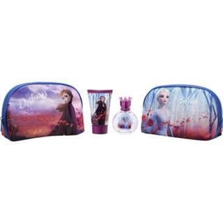 👉 Douche gel meerkleurig Frozen II Toiletry bag EDT 50 ml + Shower 100 8411114085876