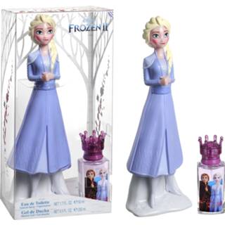 👉 Douche gel meerkleurig Frozen II Set EDT 50 ml + Shower Figure 3D Elsa 250 8411114086316