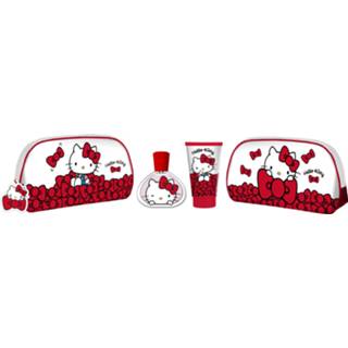 👉 Bodylotion meerkleurig Hello Kitty Toilet Bag EDT 50 ml + 100 663350059663