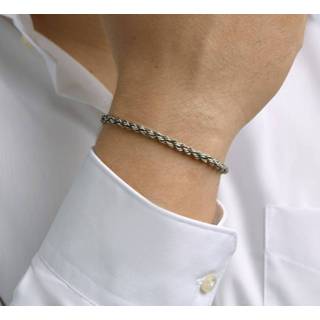 👉 Armband zilver One Size zilverkleurig TFT Oxi Koord 3,5 mm 21 cm 8718834668854