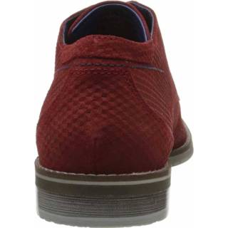 👉 Veterschoenen rood Bugatti 4061184314099