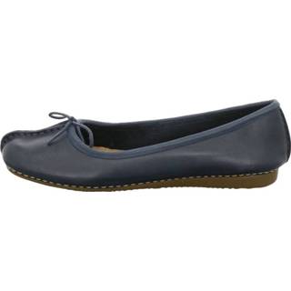 👉 Ballerina's donkerblauw glad leer Clarks Ballerinas 5051039640281