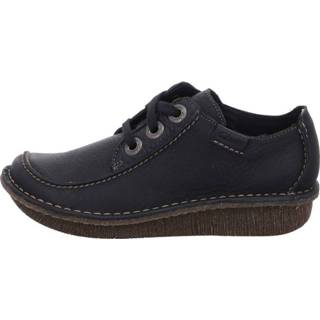 👉 Veterschoenen leer blauw Clarks 5051037014381