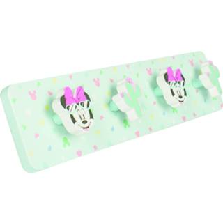 Wandkapstok tgroen hout One Size meerkleurig meisjes Disney Minnie Mouse 40 cm mintgroen 7444735159177