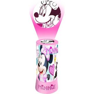 👉 Roze kunststof One Size meisjes Disney plafondprojector Minnie Mouse led 20 cm 8435507801102