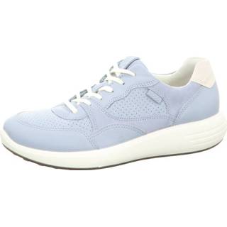 👉 Veterschoenen leer blauw Ecco 825840292480