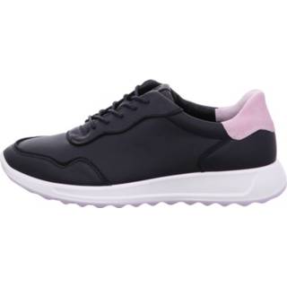 👉 Veterschoenen glad leer zwart Ecco 825840375718
