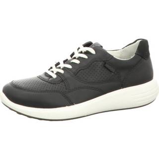 👉 Veterschoenen leer zwart Ecco 825840291643