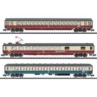 👉 MiniTrix T15459 N 3-delige set sneltreinrijtuigen van de DB IC 611 deel 1
