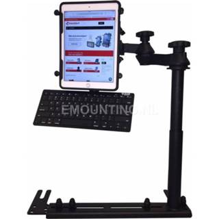 👉 RAM Mount Universal No-Drill™ iPad X-Grip ROTOVIEW RAM-VB-196-SW1-UN9-KEY1