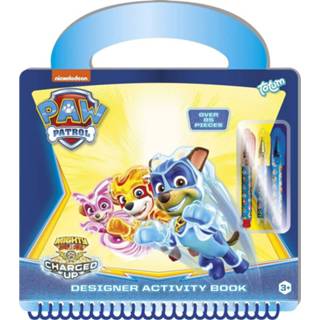 👉 Blauw karton One Size Nickelodeon activiteitenboek Paw Patrol 5-delig 8714274720718