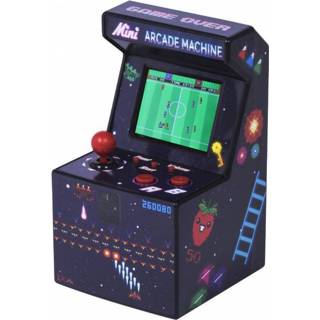 👉 Video game zwart kunststof One Size ORB videogame Mini Arcade Machine 2,5 inch 15 cm