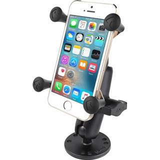👉 Smartphone RAM Mount X-Grip schroefvast -Ronde base RAM-B-138-UN7U