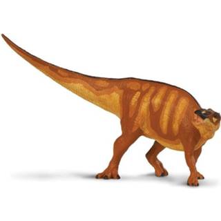 👉 Dinosaurus bruin rood rubber One Size Safari Edmontosaurus junior 26 cm bruin/rood 95866302108