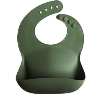 👉 Slab donkergroen silicone Mushie Forest green 7426999779896